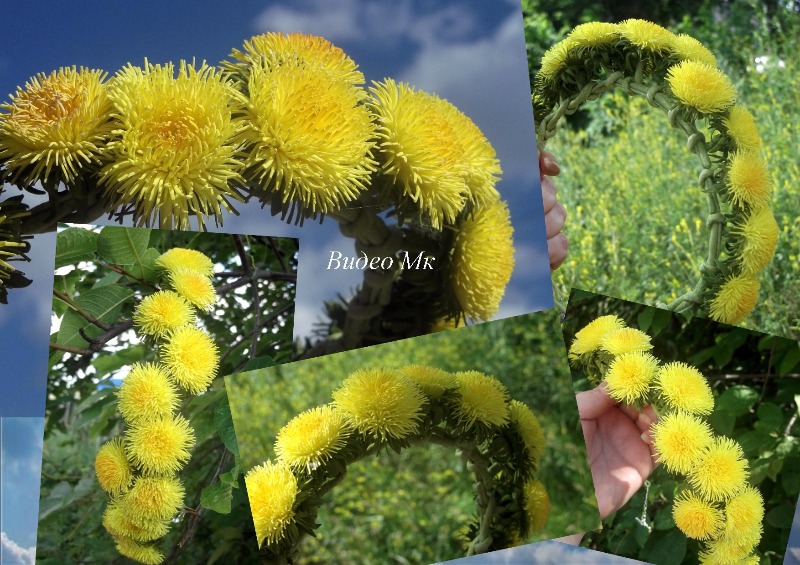 Венок с одуванчиками из фоамирана - Мирсанова (201_0.jpg